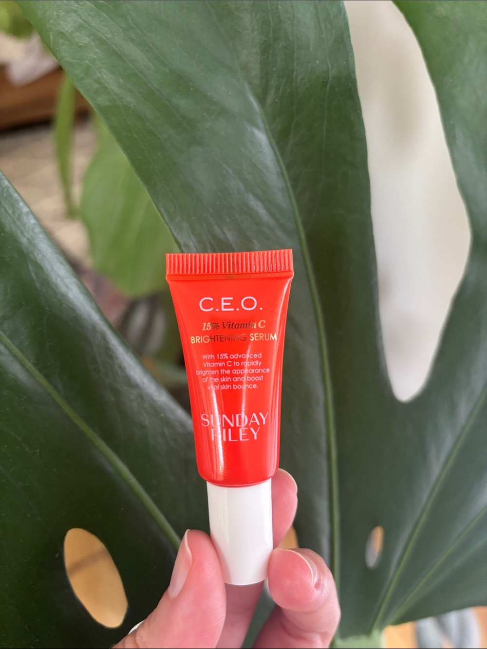 Sunday Riley C.E.O. 15% Vitamin C Brightening Serum Minimize Pores Brighten NEW